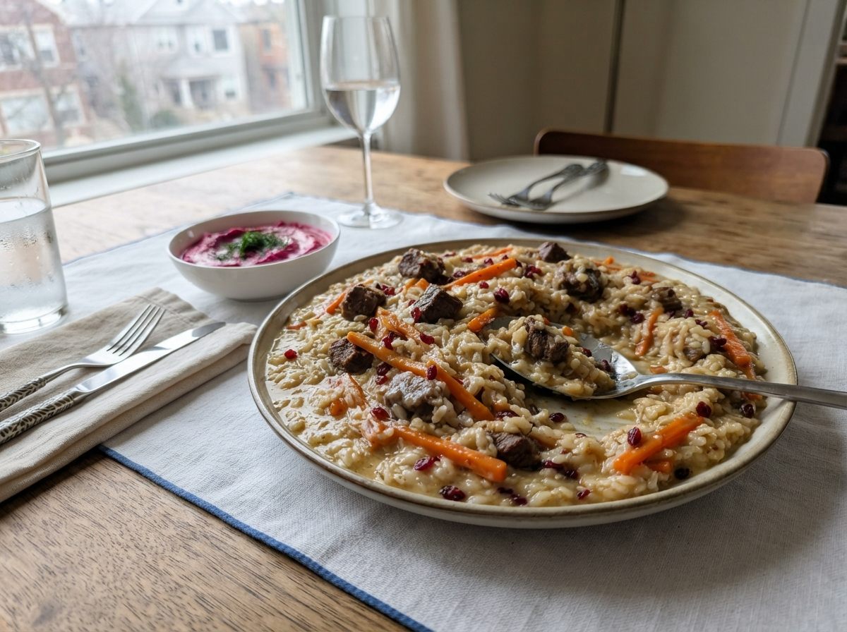 Plov & rice, homemade